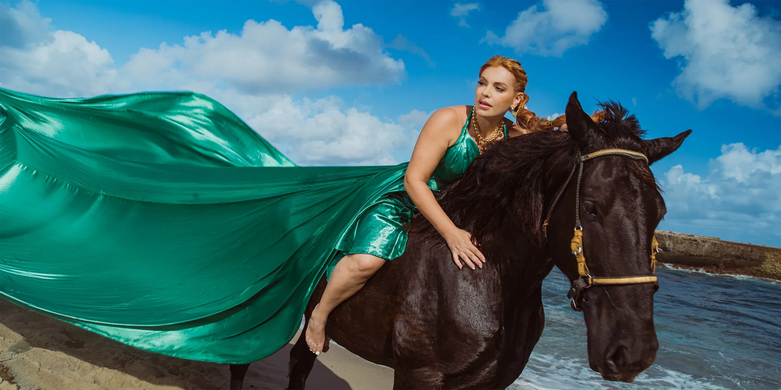 luxury flying dress aruba Premium Flying Dress Photoshoot Aruba